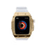 Apple Watch 44mm KRD-65 Kordon Beyaz-Siyah