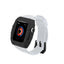 Apple Watch 44mm KRD-65 Kordon Beyaz-Siyah