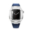 Apple Watch 44mm KRD-67 Kordon Lacivert-Gümüş