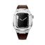 Apple Watch 44mm KRD-67 Kordon Yeşil-Gold