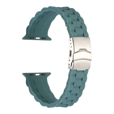 Apple Watch 44mm KRD-72 Silikon Kordon Turuncu