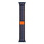 Apple Watch 44mm KRD-91 Hasır Kordon Strap Kayış Mavi
