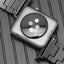 Apple Watch 44mm Mat Seramik Metal Kordon Parlak Siyah