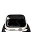 Apple Watch 44mm Sert PC Kasa ve Privacy Hayalet Ekran Koruyucu Zore Watch Gard 32 Siyah