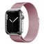 Apple Watch 44mm Zore Band-01 Metal Kordon Pembe