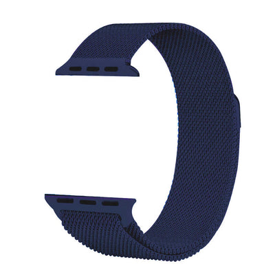 Apple Watch 44mm Zore KRD-01 Metal Kordon Lacivert