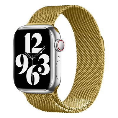 Apple Watch 44mm Zore KRD-01 Metal Kordon Gold