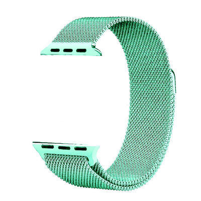 Apple Watch 44mm Zore KRD-01 Metal Kordon Yeşil