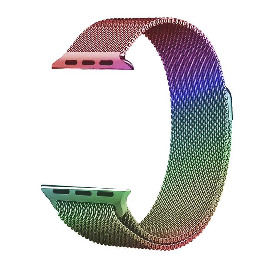 Apple Watch 44mm Zore KRD-01 Metal Kordon Karışık