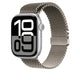 Apple Watch 44mm Zore KRD-100 Titanyum Hasır Kordon Titanyum