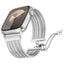 Apple Watch 44mm Zore KRD-137 Metal Hasır Kordon Gold