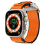 Apple Watch 44mm Zore KRD-154 Naylon Kumaş Hasır Örgülü Kordon