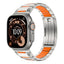 Apple Watch 44mm Zore KRD-155 Metal Silikon Kordon