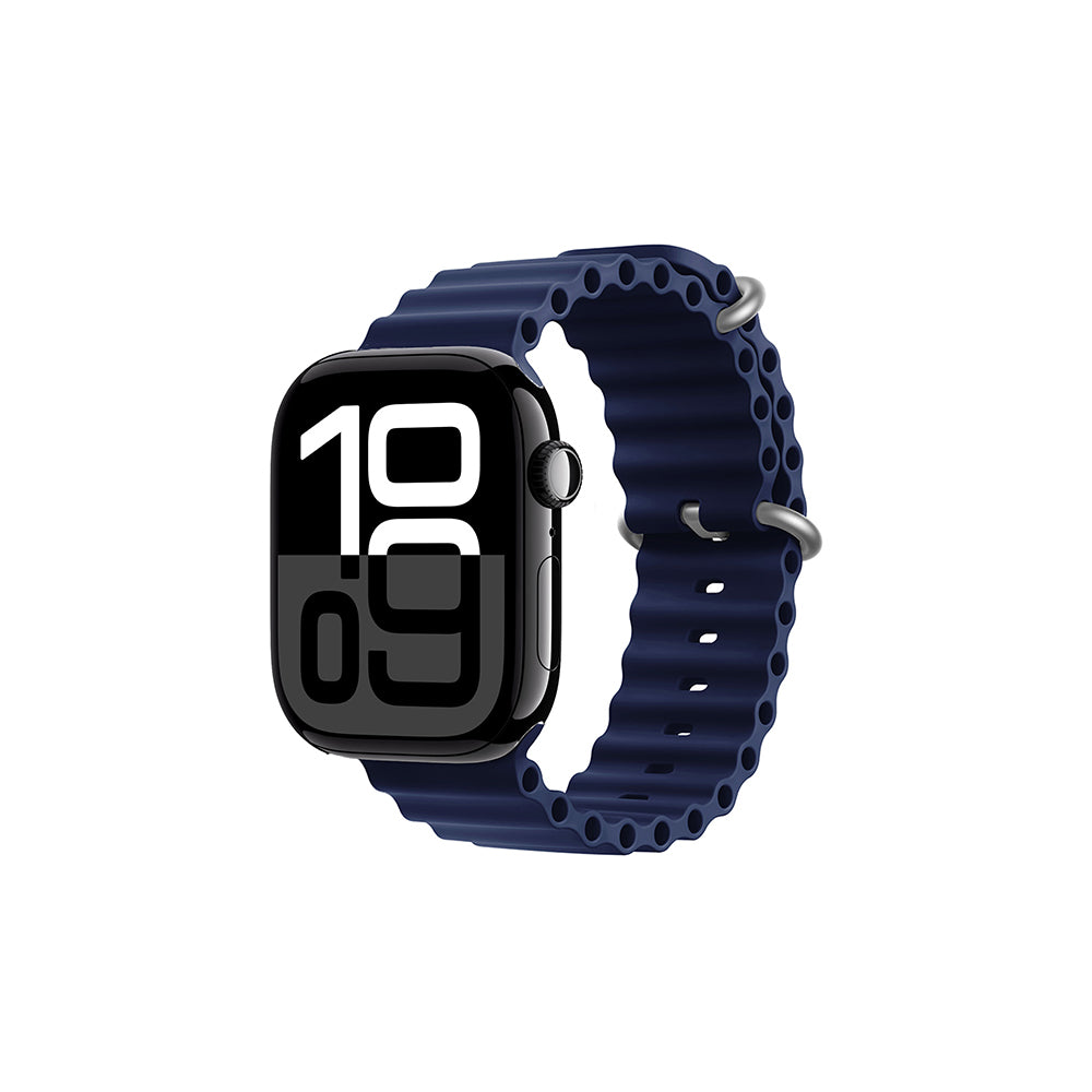 Apple Watch 44mm Zore KRD-75 Silikon Kordon Lacivert