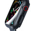 Apple Watch 44mm Zore Watch Gard Ekran Koruyucu Siyah