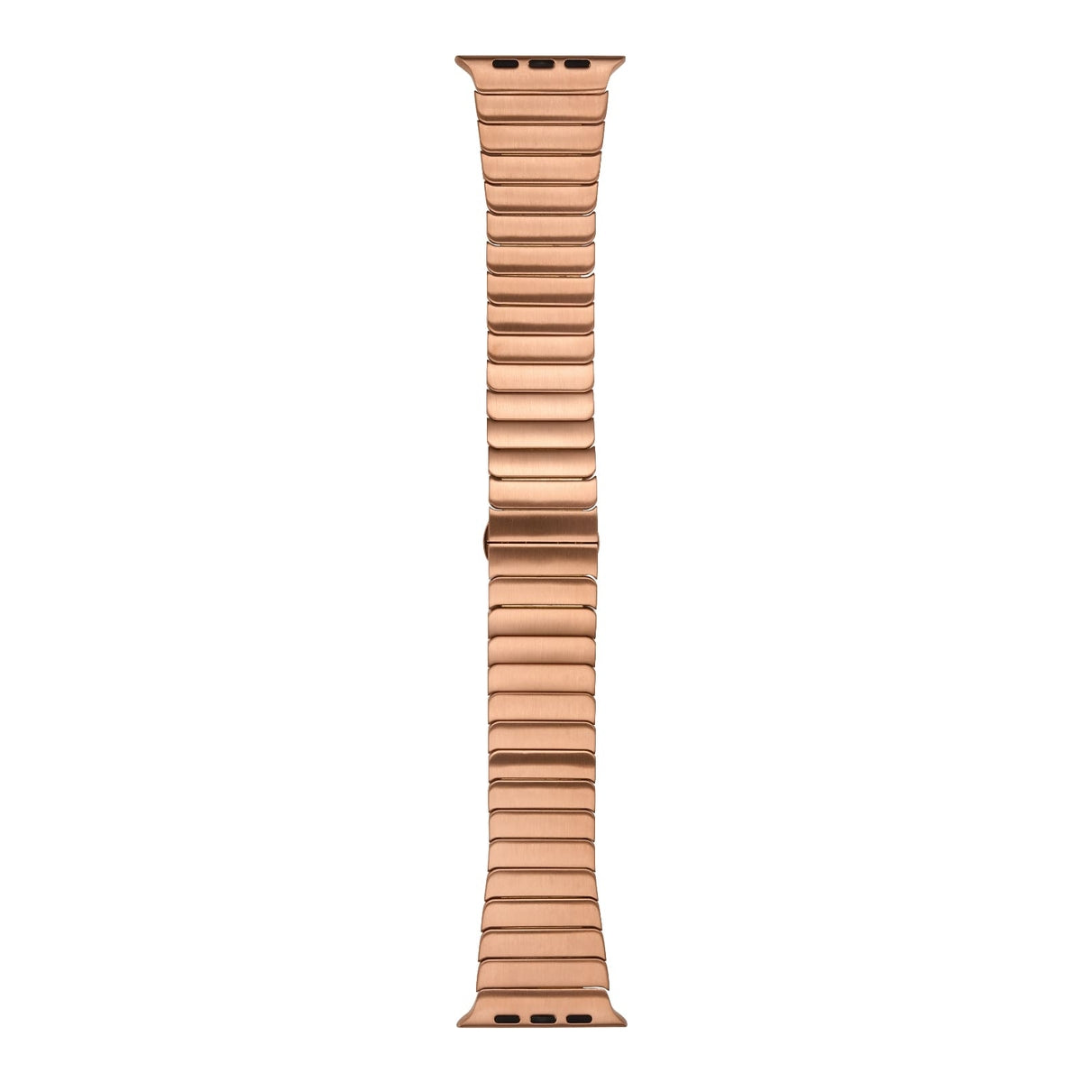 Apple Watch 7 41mm Kordon KRD-79 Metal Strap Kayış Rose Gold