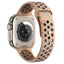 Apple Watch 7 41mm Kordon Yeni Seri 2023 KRD-02 Silikon Strap Kayış Beyaz