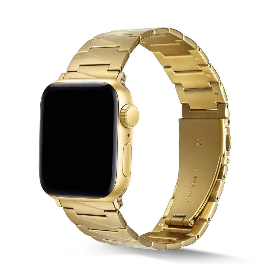 Apple Watch 7 41mm KRD-48 Metal Kordon Gold