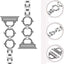 Apple Watch 7 41mm KRD-56 Metal Kordon Rose Gold