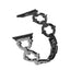 Apple Watch 7 41mm KRD-57 Metal Kordon Siyah