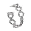 Apple Watch 7 41mm KRD-57 Metal Kordon Siyah
