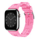 Apple Watch 7 41mm KRD-92 Silikon Kordon Pembe