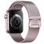 Apple Watch 7 41mm Zore KRD-121 Metal Hasır Kordon Gümüş