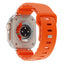 Apple Watch 7 41mm Zore KRD-143 Silikon Kordon Sarı