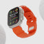 Apple Watch 7 41mm Zore KRD-143 Silikon Kordon Siyah