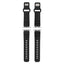 Apple Watch 7 41mm Zore KRD-143 Silikon Kordon Siyah