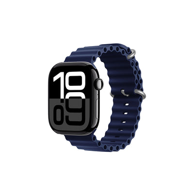 Apple Watch 7 41mm Zore KRD-75 Silikon Kordon Lacivert