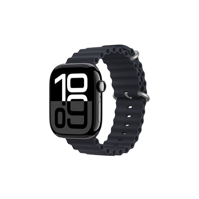Apple Watch 7 41mm Zore KRD-75 Silikon Kordon Midnight