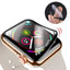 Apple Watch 7 41mm Zore PMMA Pet Saat Ekran Koruyucu Siyah