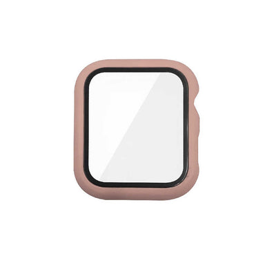 Apple Watch 7 41mm Zore Watch Gard 07 Sert PC Koruyucu Pembe