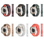 Apple Watch 7 45mm Kordon Yeni Seri 2023 KRD-02 Silikon Strap Kayış Siyah