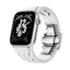 Apple Watch 7 45mm KRD-127 Metal Tokalı Silikon Kordon Kırmızı