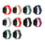 Apple Watch 7 45mm KRD-23 Silikon Kordon Lila