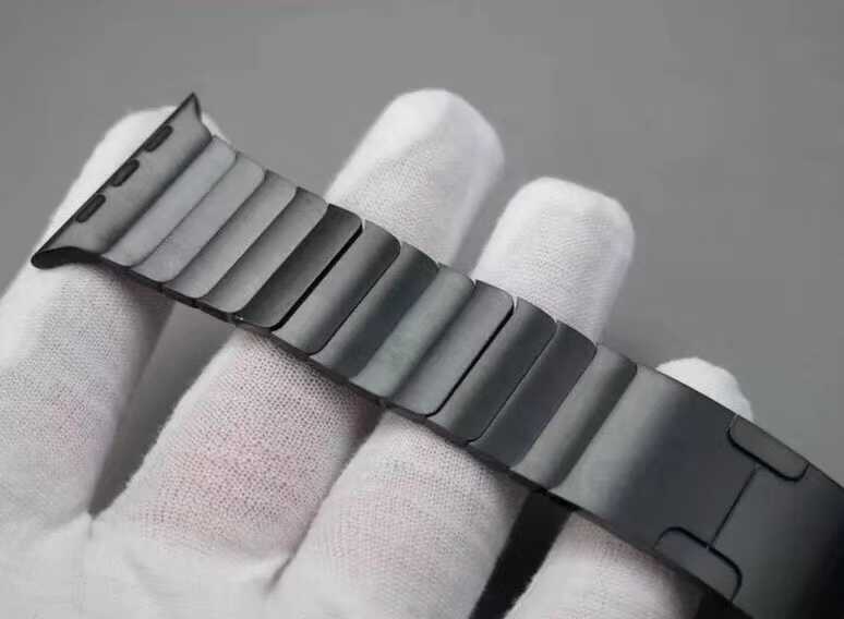 Apple Watch 7 45mm KRD-35 Metal Kordon Gümüş