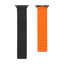 Apple Watch 7 45mm KRD-52 Kordon Siyah-Turuncu