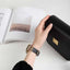 Apple Watch 7 45mm KRD-53 Deri Kordon Kahverengi