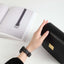 Apple Watch 7 45mm KRD-53 Deri Kordon Kahverengi