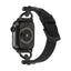 Apple Watch 7 45mm KRD-53 Deri Kordon Kahverengi