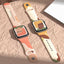 Apple Watch 7 45mm KRD-62 Silikon Kordon Grape Fruit