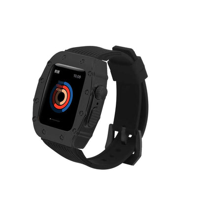 Apple Watch 7 45mm KRD-65 Kordon Siyah