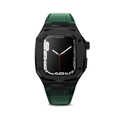 Apple Watch 7 45mm KRD-67 Kordon Lacivert-Gümüş