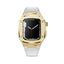 Apple Watch 7 45mm KRD-67 Kordon Beyaz-Gold