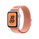Apple Watch 7 45mm KRD-91 Hasır Kordon Strap Kayış Alpenglow Pink