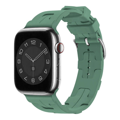 Apple Watch 7 45mm KRD-92 Silikon Kordon Koyu Kırmızı