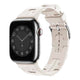 Apple Watch 7 45mm KRD-92 Silikon Kordon Starlight