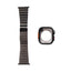 Apple Watch 7 45mm Zore KRD-126 Sert Kasa Koruyuculu Metal Kordon Starlight